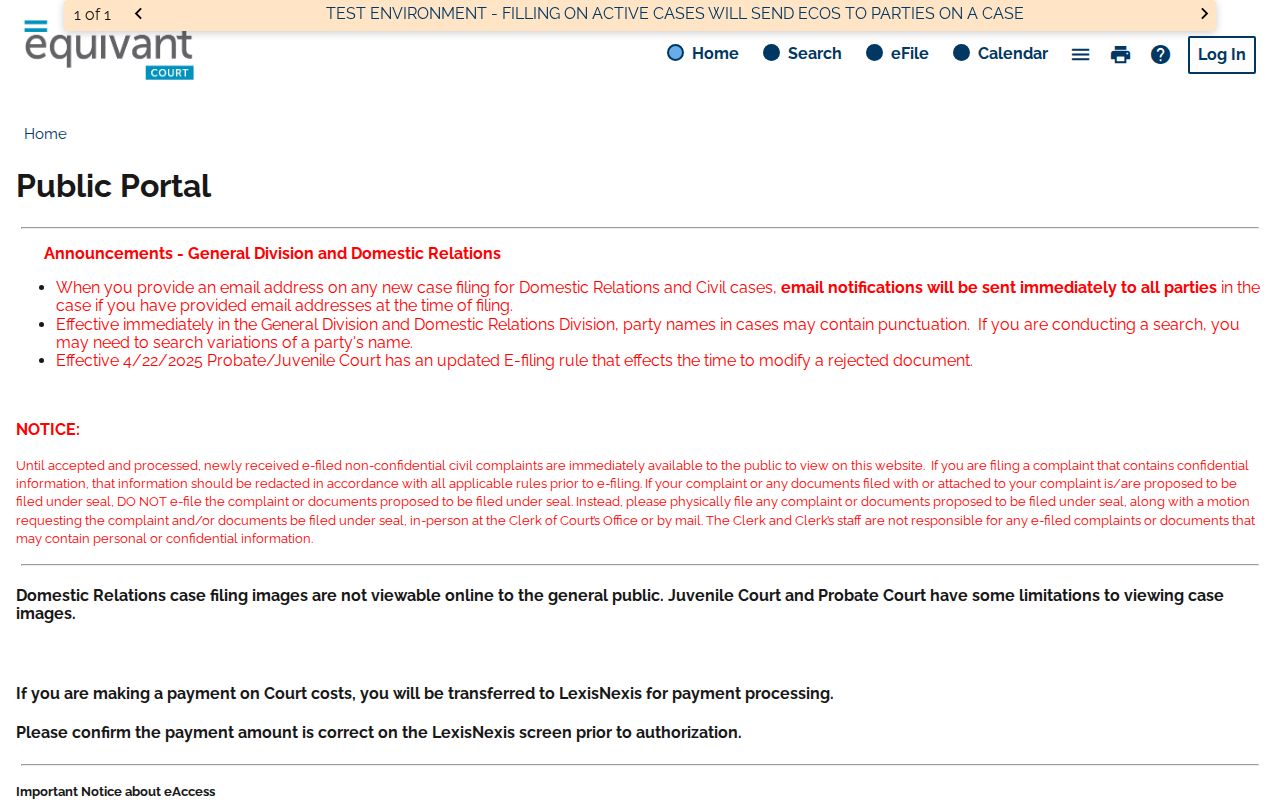 Liberty Township residents directory Delaware County Common Pleas eAccess portal